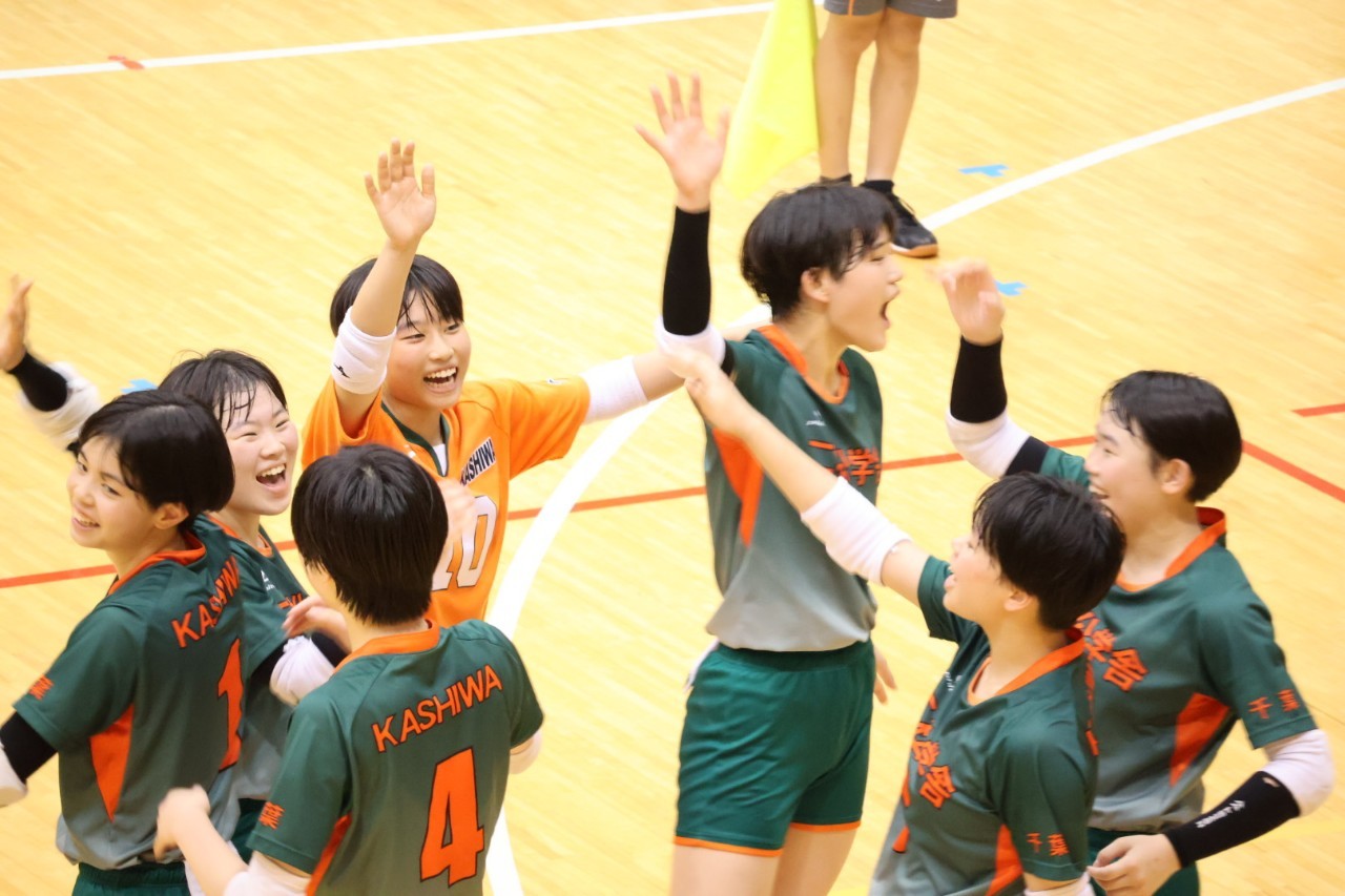 二松学舎大学附属柏高校（千葉県柏市）／女子バレーボール部「全力で