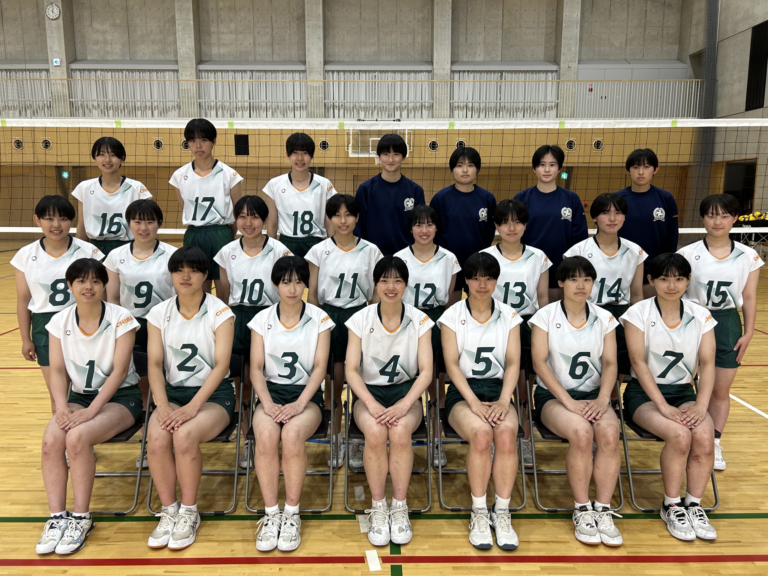 二松学舎大学附属柏高校（千葉県柏市）／ 女子バレーボール部 「ボール