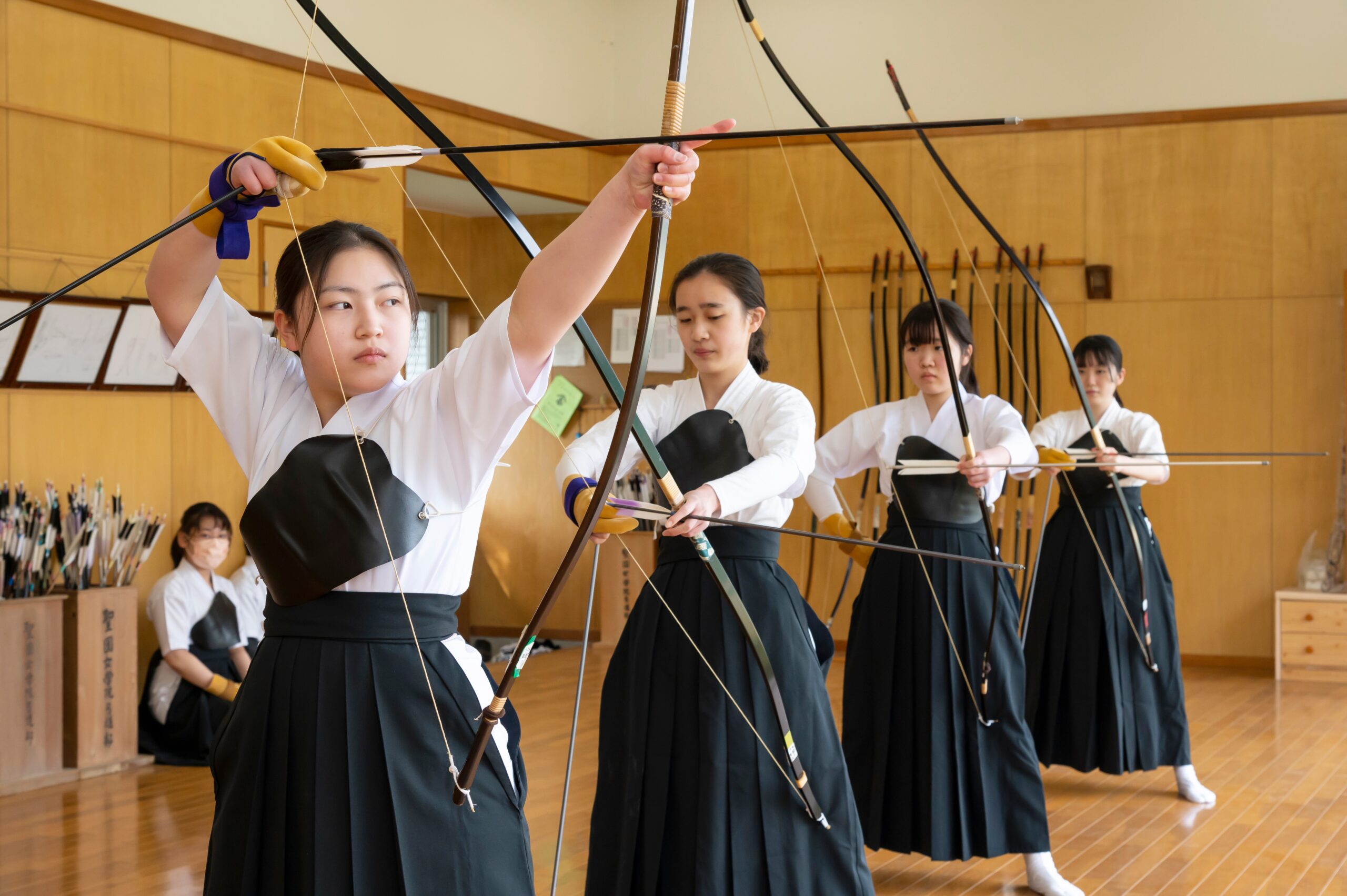 聖園女学院高校（神奈川県藤沢市）／弓道部「正射必中！聖園の森に響く